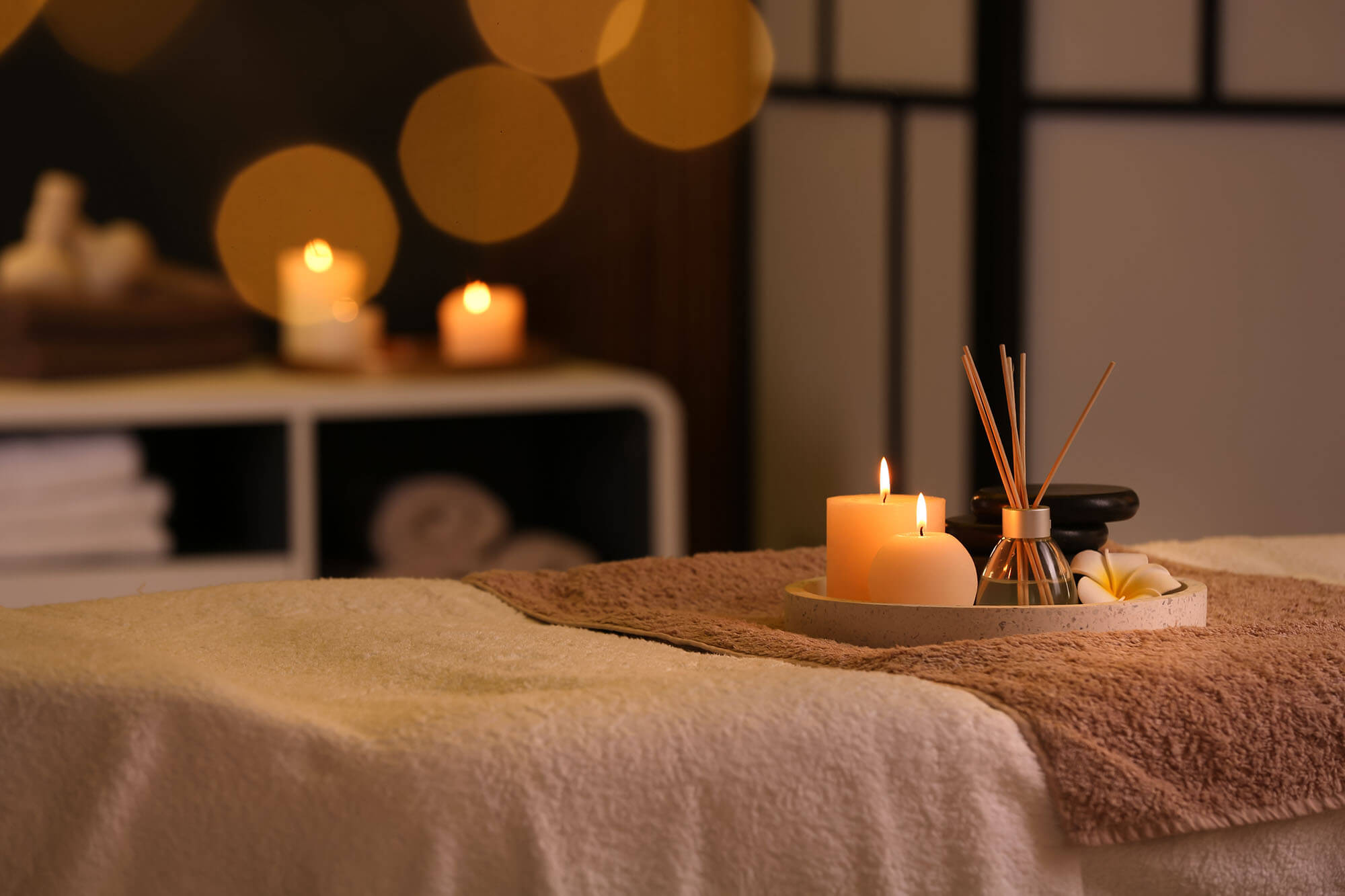 table de massage énergétique